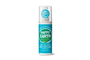 Happy Earth Pure deodorant spray cedar lime