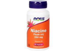 NOW Niacine flush vrij 250 mg