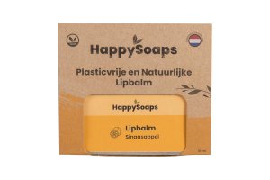 HappySoaps Lipbalm sinaasappel