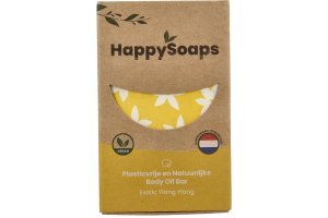 HappySoaps Body Oil Bar Exotic Ylang Ylang