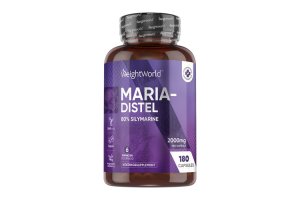 WeightWorld Mariadistel 2000mg 180 capsules