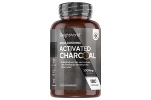 WeightWorld Actieve kool 2000mg 180 capsules