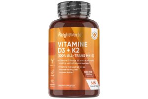 WeightWorld Vitamine D3 en K2 2000 IE