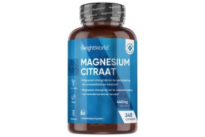 WeightWorld Magnesium Citraat 440 mg 240 capsules