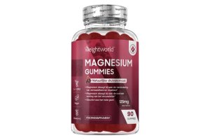 WeightWorld Magnesium gummies 125mg vegan druivensmaak