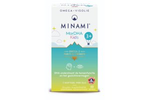 Minami MorDHA Kids omega-3 softgels aardbeiensmaak