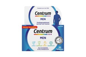 Centrum Men Multivitaminen 30 tabletten