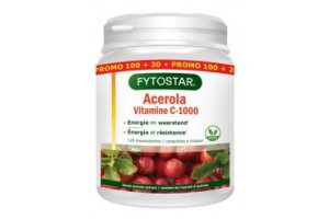 Fytostar Acerola vitamine C 1000 zuigtabletten