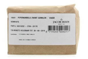 Jacob Hooy Peper zwart gemalen