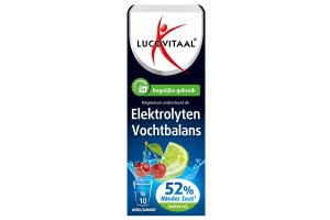 Lucovitaal Elektrolyten Dagelijks Bruistabletten Limoen-Kers