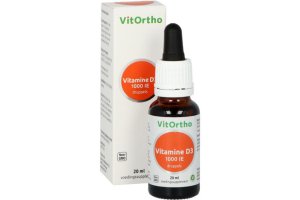 VitOrtho Vitamine D3 1000IE druppels