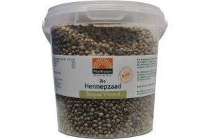 Mattisson Biologisch Hennepzaad Ongepeld Raw
