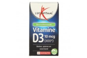 Lucovitaal Vitamine D3 10 mcg