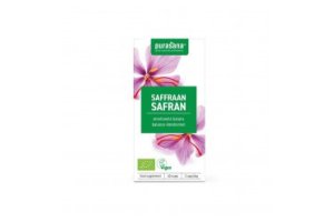 Purasana Saffraan extract 15 mg biologisch