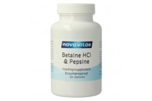 Nova Vitae Betaine HCI met pepsine