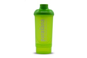 Purasana Plastic Shaker Wave 500Ml Groen
