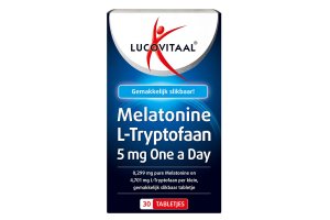 Lucovitaal Melatonine L-Tryptofaan 5mg
