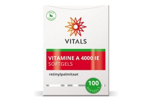 Vitals Vitamine A Retinylpalmitaat 4000 IE softgels