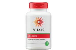 Vitals IJzer 25 mg met Vitamine C