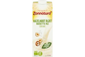 Zonnatura Rijst Hazelnoot Drink Biologisch