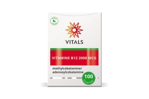 Vitals Vitamine B12 2000mcg Zuigtabletten