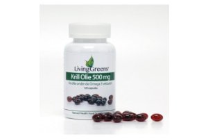 Livinggreens Krillolie 500mg 120 capsules