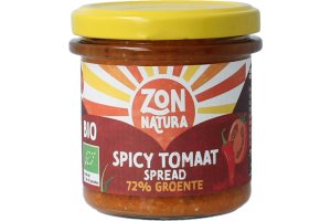 Zonnatura Groentespread spicy tomato bio