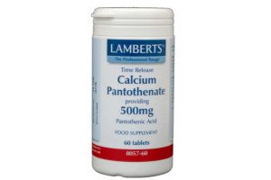 Lamberts Vitamine B5 calcium pantothenaat time release