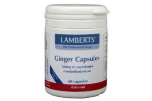 Lamberts Gember (ginger) vegan capsules