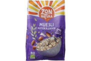 Zonnatura Muesli noten en zaden bio