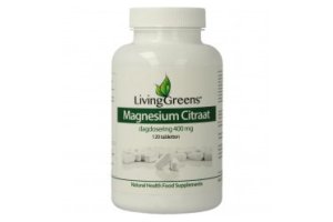 Livinggreens Magnesium Citraat 400mg
