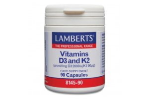 Lamberts Vitamine D3 2000IE en K2 90mcg