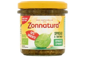 Zonnatura Groentespread spinazie bio