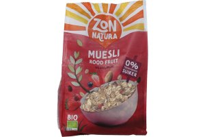 Zonnatura Muesli rood fruit bio