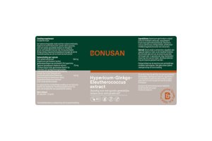 Bonusan Hypericum Ginkgo Eleutherococcus