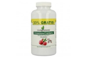 Livinggreens Cranberry D-mannose voordeelverpakking