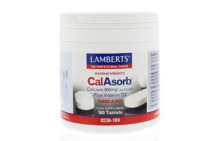Lamberts CalAsorb calcium citraat & vitamine D3