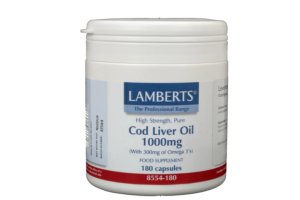 Lamberts Levertraanolie 1000mg