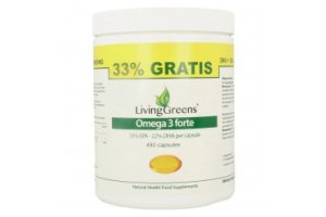 Livinggreens Omega 3 forte voordeelverpakking