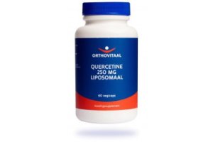 Orthovitaal Quercetine 250mg liposomaal vegan capsules