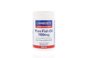 Lamberts Pure visolie 1100mg omega 3 60 capsules