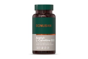 Bonusan Acetyl L carnitine 500 vegan capsules