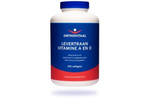 Orthovitaal Levertraan vitamine A en D softgels
