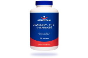 Orthovitaal Cranberry Vitamine C D-Mannose vegan capsules