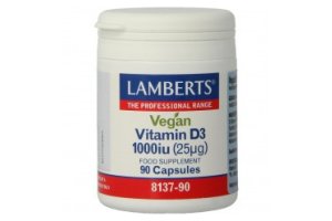 Lamberts Vitamine D3 1000IE 25 mcg vegan