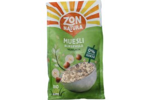 Zonnatura Muesli rijk gevuld bio