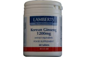 Lamberts Koreaanse Ginseng 1200 mg