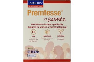 Lamberts Premtesse multivitamine rondom menstruatie