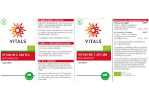 Vitals Vitamine C 250 mg Biologisch