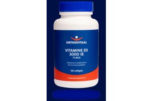 Orthovitaal Vitamine D3 3000IE softgels